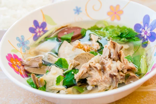 Pork soup — Stock Photo, Image