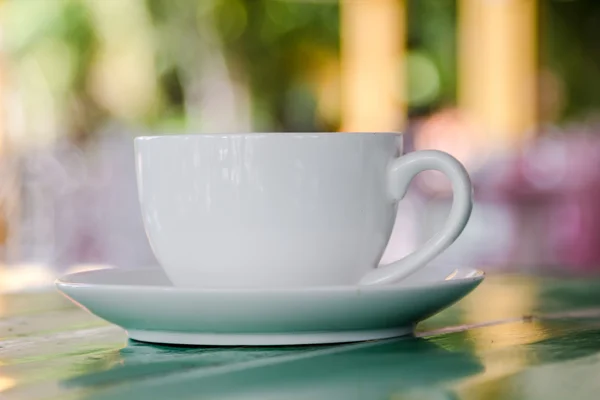 White coffee cup — Stock Photo, Image