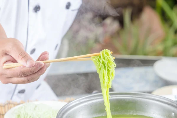 Kock matlagning — Stockfoto