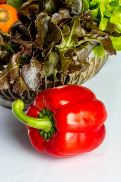 Tomate et poivron — Photo