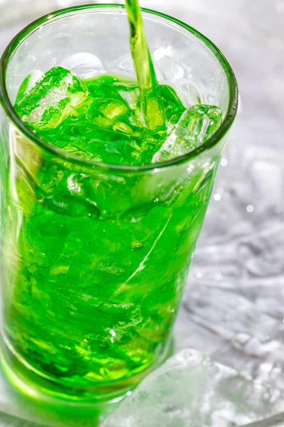 Kiwi soda — Stock Photo, Image