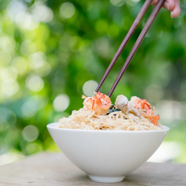 Fideos instantáneos — Foto de Stock