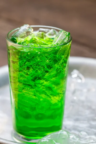 Soda kiwi — Fotografia de Stock