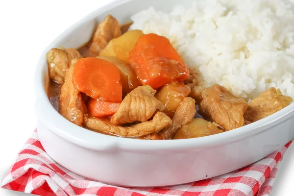 Fläskkött curry — Stockfoto