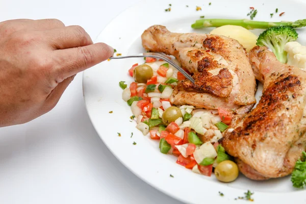 Hühnersteak — Stockfoto