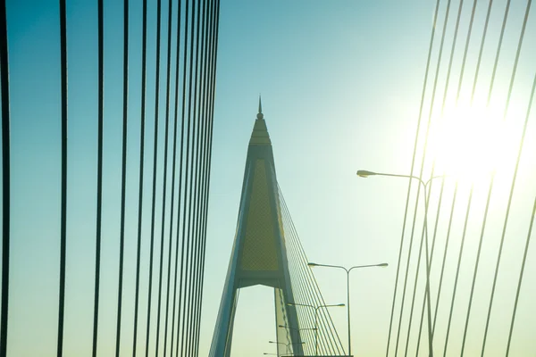 Most linowy — Zdjęcie stockowe