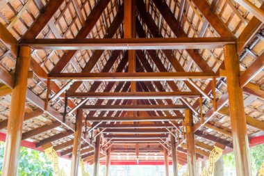 ahşap çatı yapısı