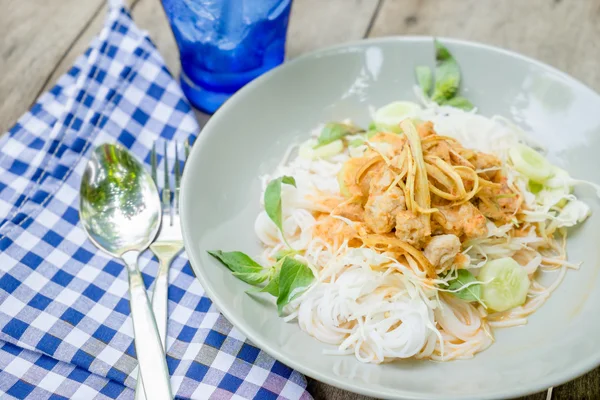 Thai rice vermicelli — Stok Foto