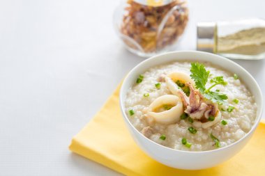 karidesli pirinç lapası