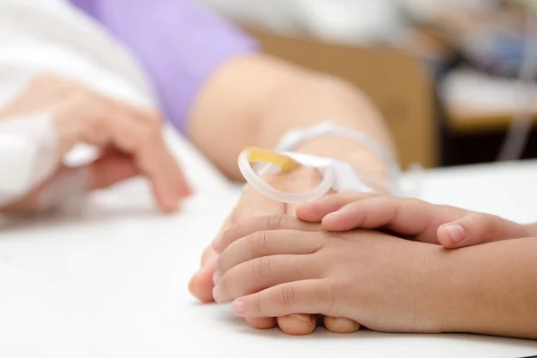 Patienten im Krankenhaus — Stockfoto