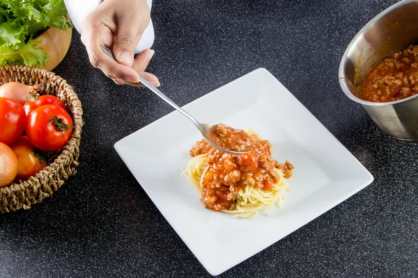 Spaghetti — Stock Photo, Image