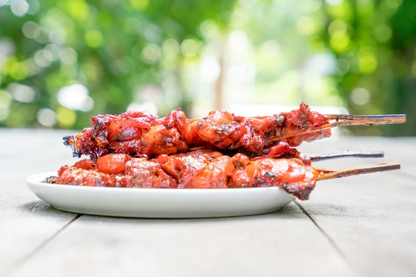 Grilled red chicken — Stock Photo, Image
