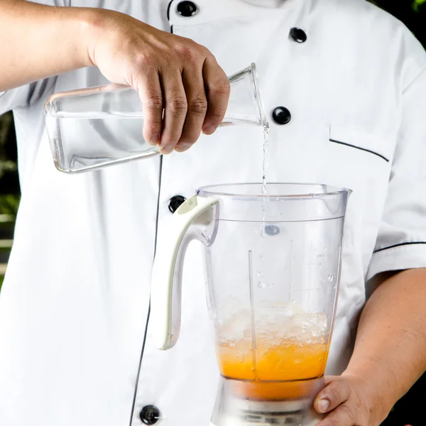 Smoothies orange juice — Stockfoto