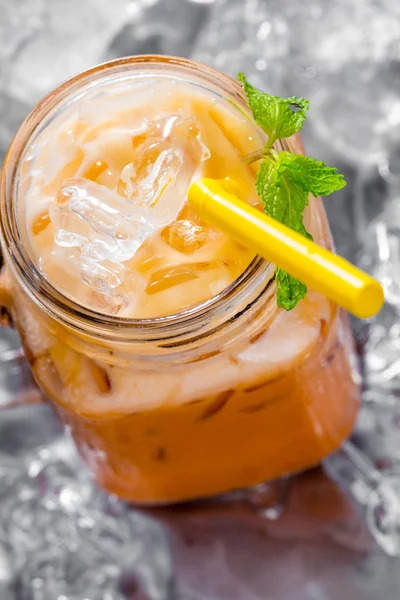 Thai ice tea — Stockfoto