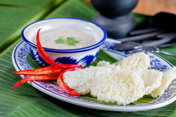 Thai rice cracker — Stock Photo, Image