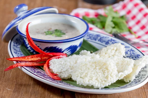 Thaise rijst kraker — Stockfoto