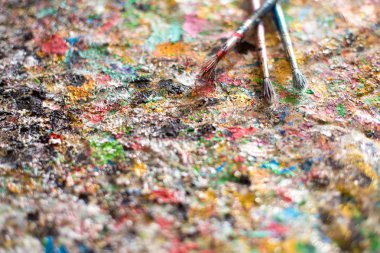 Fırça, boya, sanatsal.