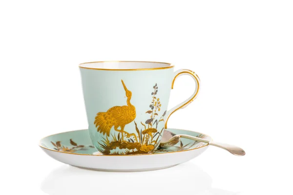 Antique Cup & Saucer — Stock Photo, Image
