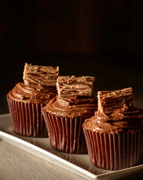Rich шоколад тістечка — стокове фото