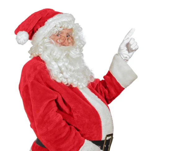 Santa señalando — Foto de Stock