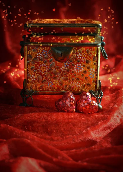 Antique Casket — Stock Photo, Image