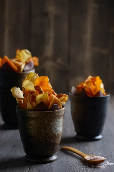 Chipsy warzywne — Zdjęcie stockowe