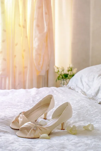 Brudens sandaler — Stockfoto