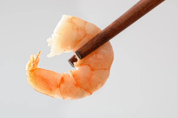 Crevette sur baguette — Photo