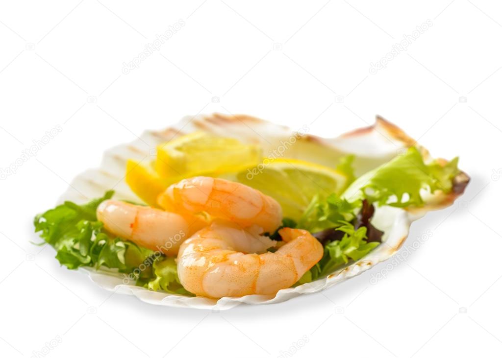 Prawn Salad With Lemon