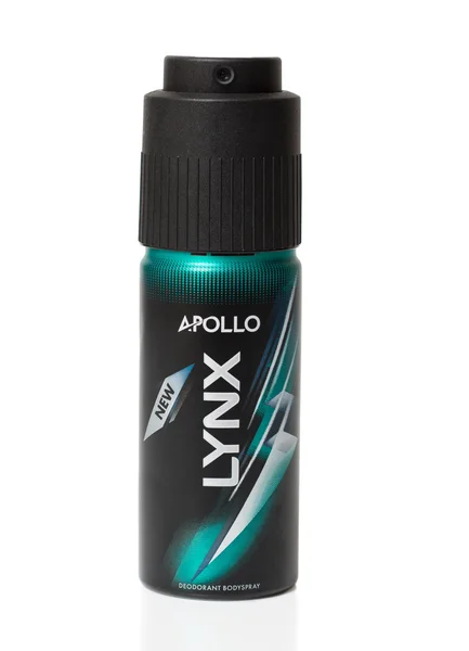 Спрей Lynx Apollo Deodorant — стоковое фото