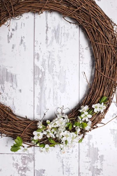 Apple Blossom Garland — Stock Photo, Image