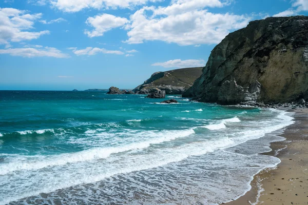 St Agnes Bay Cornwall — Zdjęcie stockowe