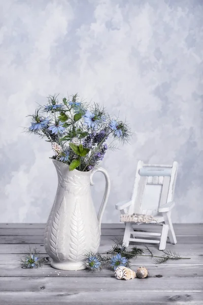 Cut Cornflowers — Stock Photo, Image