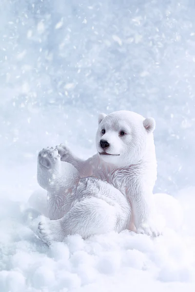 Polar Bear Figure — Stock Photo, Image