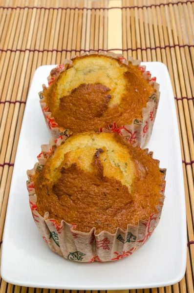 Pastel de plátano — Foto de Stock