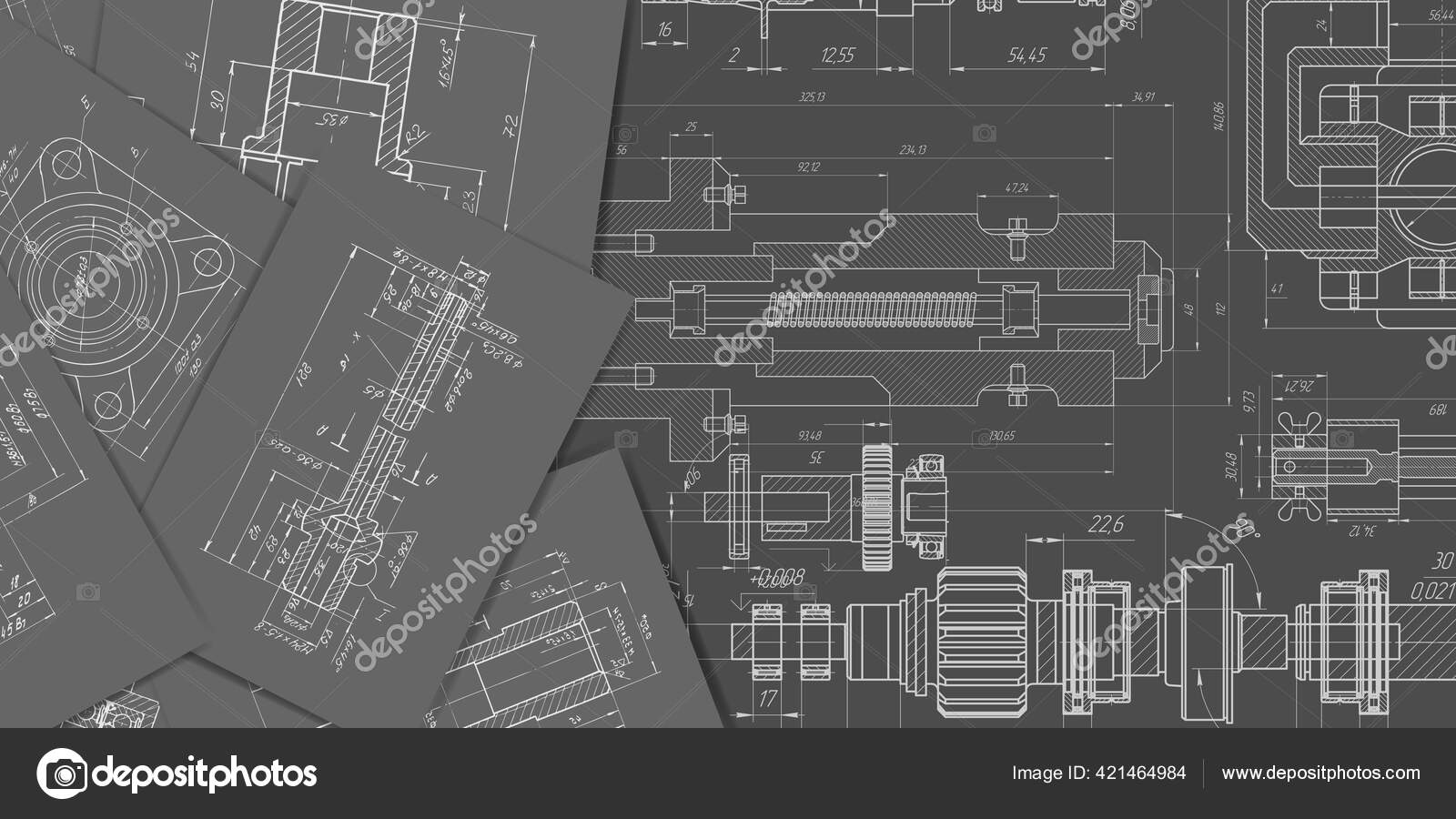 Technical Drawing Black Background Mechanical Engineering Drawing Vector Illustration Stock Vector Image by ©Aleks49011 #421464984 Technical Drawing Black Background Mechanical Engineering Drawing Vector Illustration Stock Vector Image by ©Aleks49011 #421464984