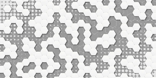 Tecnologia Background Geometric Rhombuses Abstract Geometric Background Geometric Technological Vector — Vetor de Stock