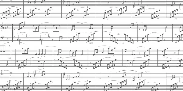 在白色背景上的音乐音符 音乐歌曲 矢量插图 — 图库矢量图片
