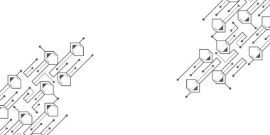 Kimyasal arka plan. Moleküler teknoloji. Soyut geometri. Geometrik eşkenarlar..