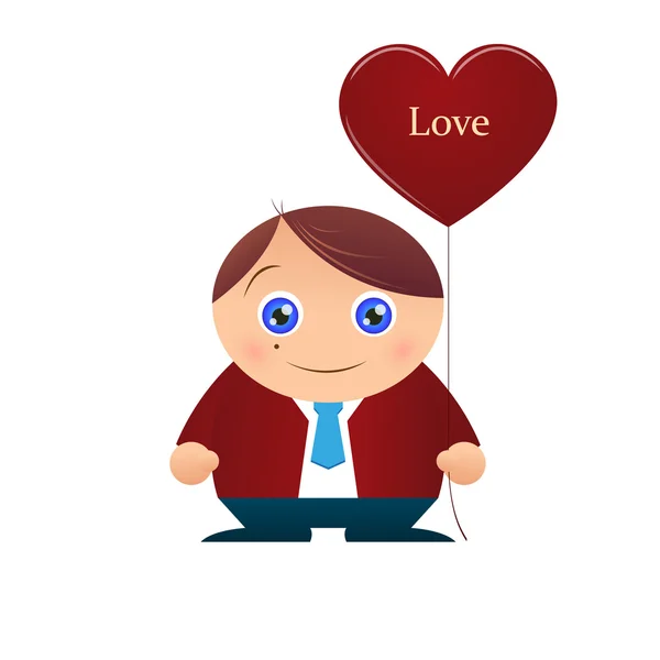 Love boy — Stock Vector