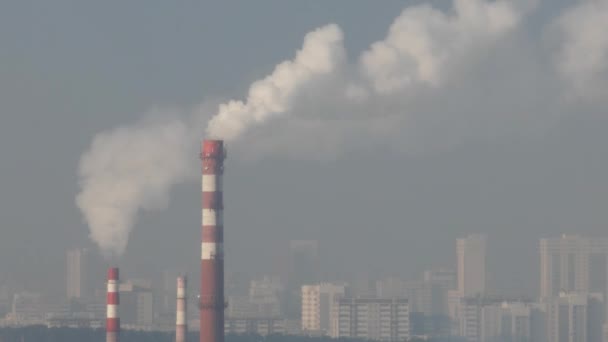 Industriële Zone. Ekaterinburg. — Stockvideo