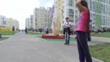 Denizciler anıtı açılışı