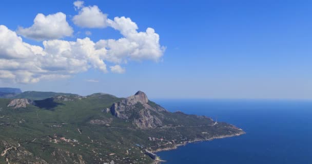 Crimea meridionale, baia di Laspi — Video Stock