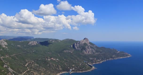 Güney Kırım'da, Laspi Bay — Stok video