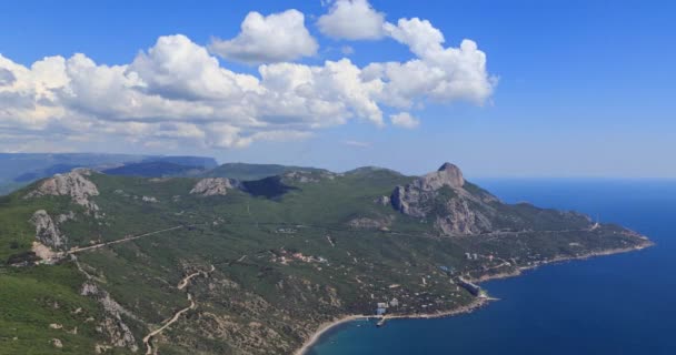 Güney Kırım'da, Laspi Bay — Stok video