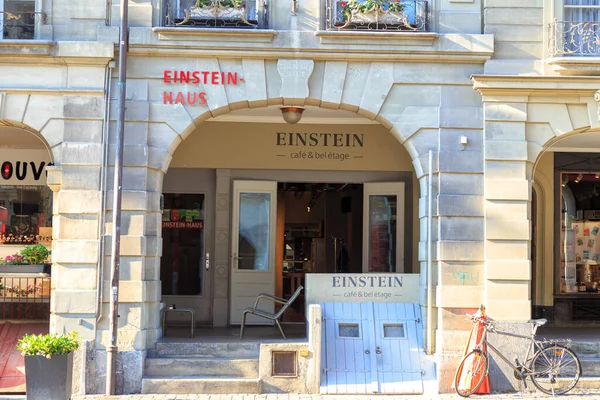 Berne Suisse Juillet 2019 Albert Einstein House Museum Einsteinhaus Bern — Photo