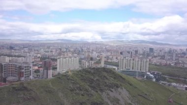 Ulaanbaatar, Moğolistan. Zaisan Tolgoi 'deki Sovyet askerlerinin anısına. Kızıl Ordu 'nun Moğol Halk Devrimi' ne verdiği desteğin onuruna. 4K