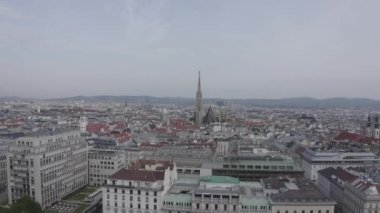 Viyana, Avusturya. St. Stephen Katedrali (Almanya: Stephansdom). Katolik Katedrali - Avusturya 'nın ulusal sembolü. 4K
