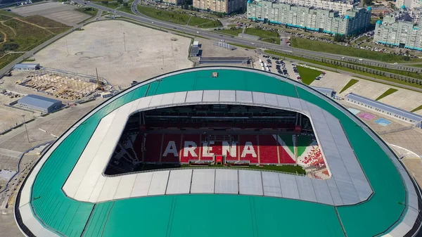 Kazan Rusko Srpna 2020 Letecký Pohled Bars Arenu Location 2018 — Stock fotografie