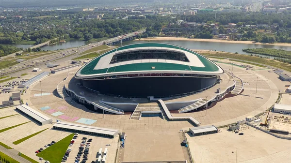 Kazán Rusia Agosto 2020 Vista Aérea Bars Arena Ubicación Copa — Foto de Stock